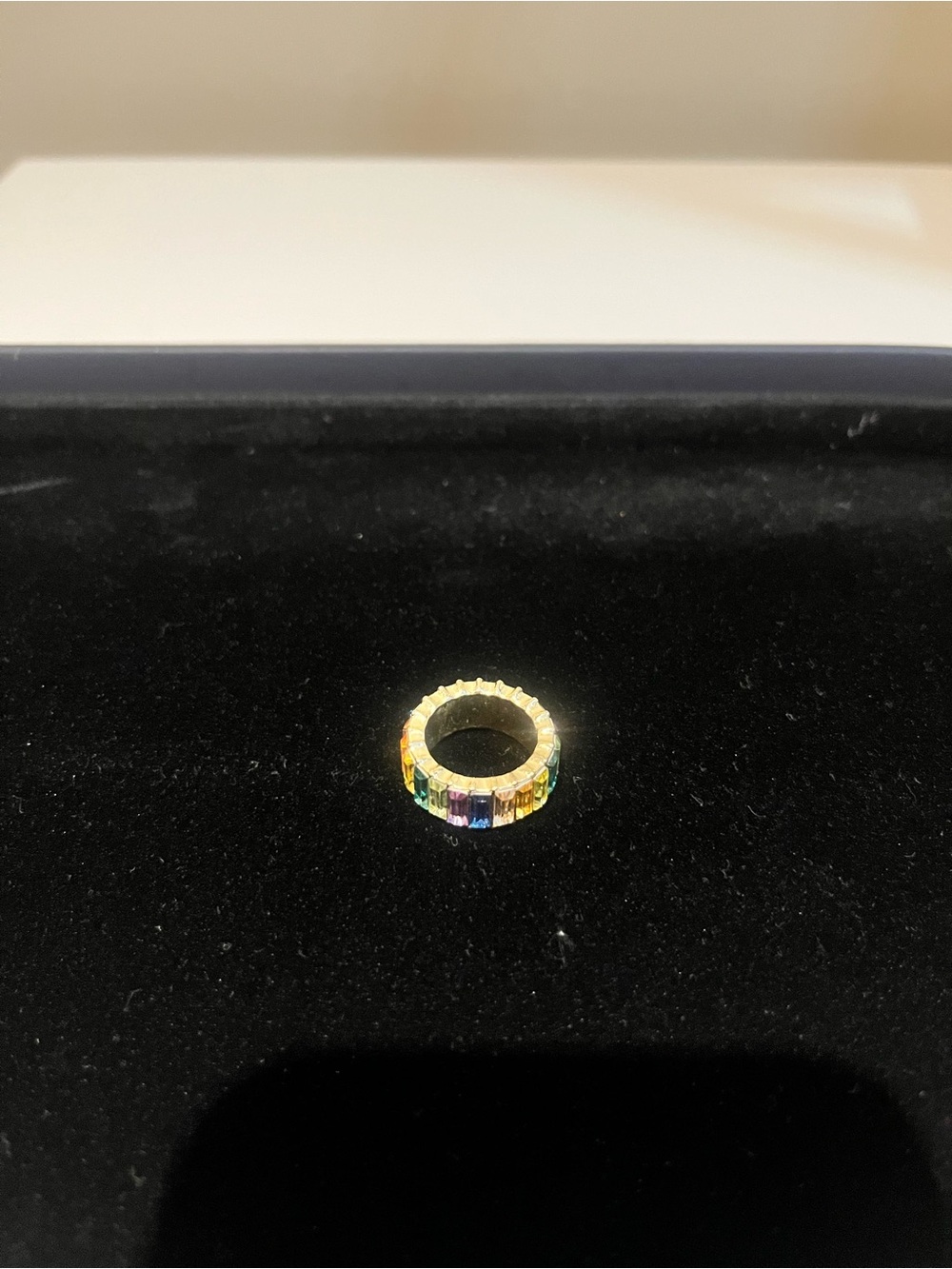 BaubleBar Alidia Ring - multi coloured - size 5